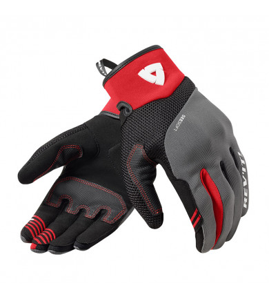 GLOVES ENDO IN TESSUTO TRAFORATO GREY RED ESTIVI REVIT