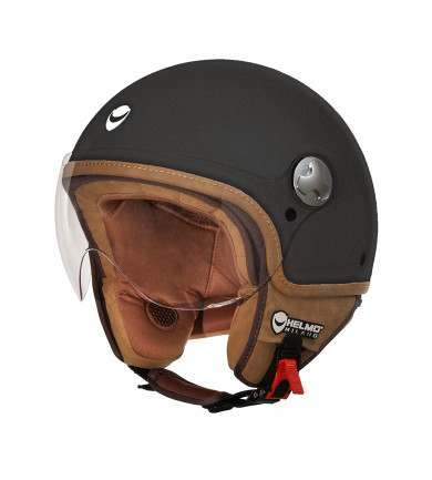 VAPENSIERO RUBBER TITANIUM CASCO JET 06  HELMO MILANO