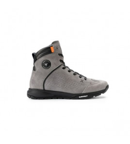 SNEAKERS ZED AIR IN PELLE SCAMOSCIATA GREY STYLMARTIN