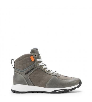 SNEAKERS PIPER AIR TOMAIA IN PELLE E TESSUTO GREY STYLMARTIN