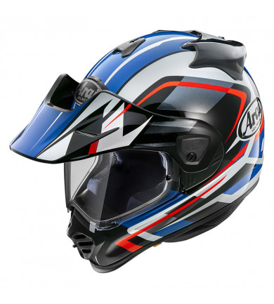 CASCO ARAI TOUR-X 5 DISCOVERY BLU INTEGRALE ADVENTURE/OFF-ROAD ARAI