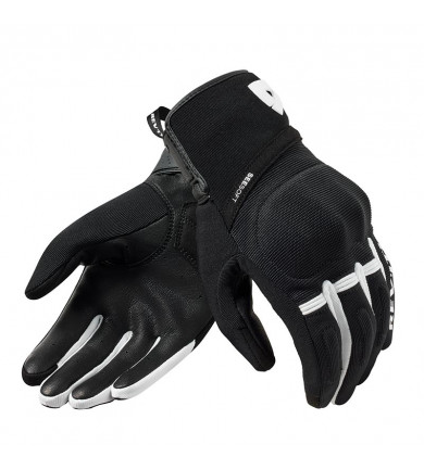 GLOVES MOSCA 2 BLACK WHITE IN TESSUTO REVIT