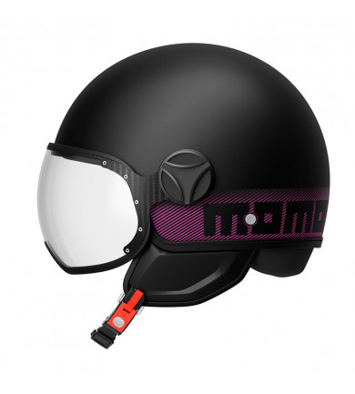 FGTR CLASSIC MOMODESIGN E2206 STRIPES BLACK/FUCSIA CASCO JET