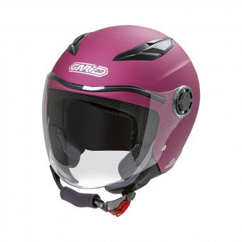 G01 Junior Mat Metal Fucsia Casco Jet Bimbo/a Garibaldi - 1