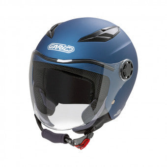 G01junior Mat Metal Blu Casco Jet Bambino/a Garibaldi - 1