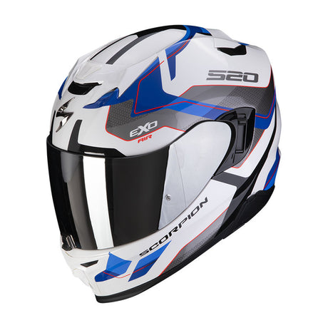 Exo-520 Evo Elan Bianco-blu Casco Integrale Scorpion - 1