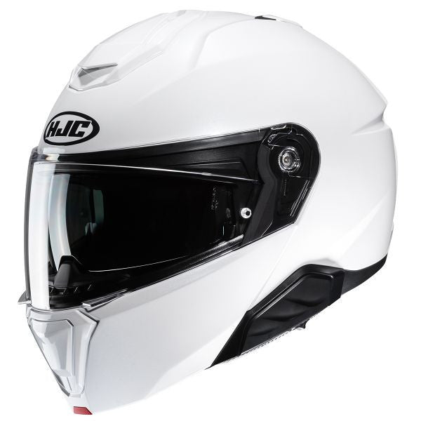 I91 Hjc Pearl White  Casco Modulare Policarbonato - 1