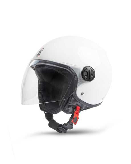 Aria White Casco Jet 06 Oj - 1