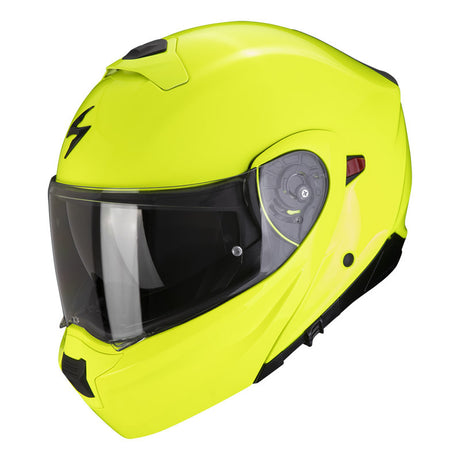 Exo-930 Evo Solid Giallo Neon Casco Modulare Scorpion - 1