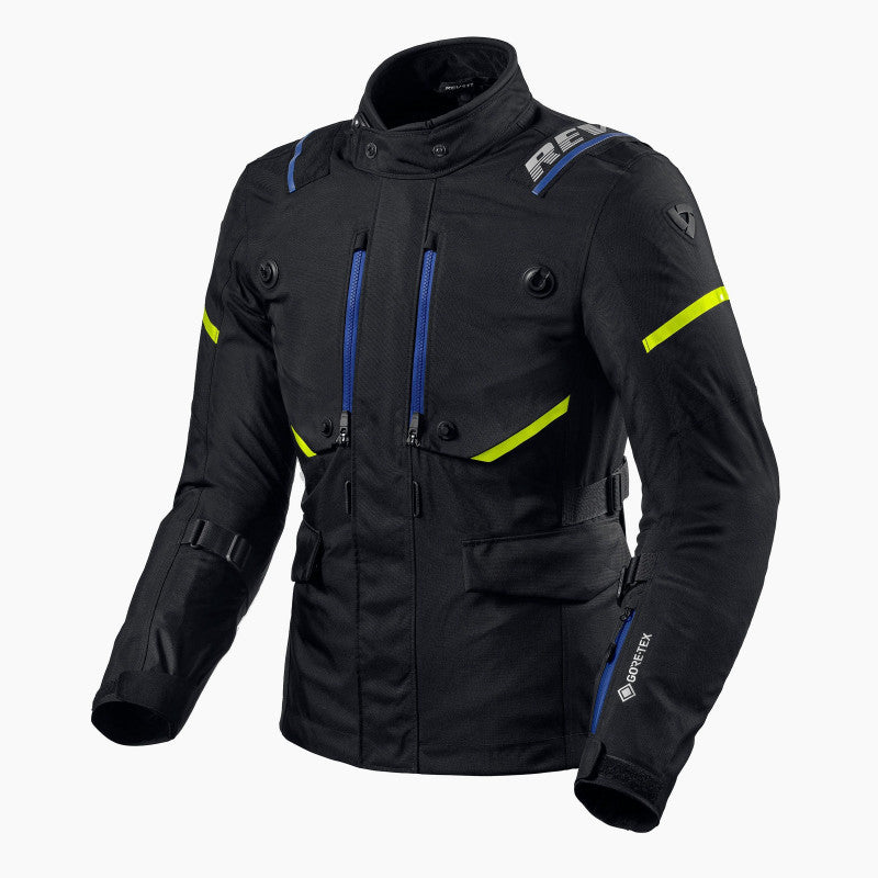 Giacca Vertical Gtx 4 Stagioni Impermeabile 2l Gore-tex Black Revit - 1