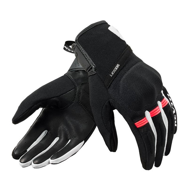 Gloves Mosca 2 Ladies Black Pink Guanto In Tessuto Estivo Revit - 1