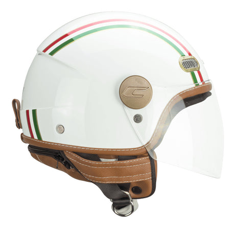 Pix It Verde Bianco Rosso Sagomata Casco Jet Cgm - 1