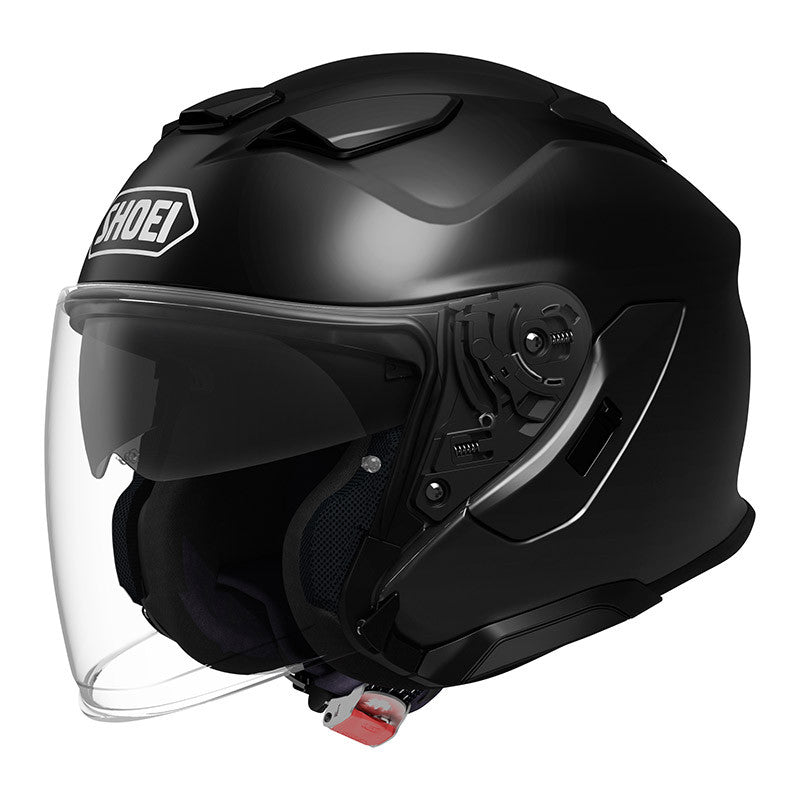 J-cruise 3 Matt Black 06 Casco Jet In Fibra Shoei - 1