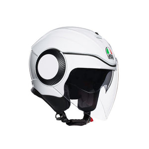 Orbyt Pearl White Casco Jet - 1