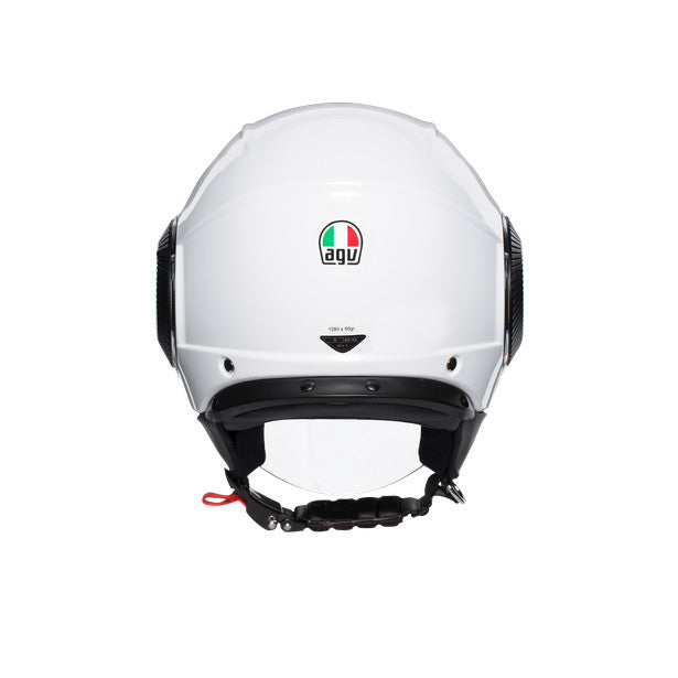 Orbyt Pearl White Casco Jet - 4