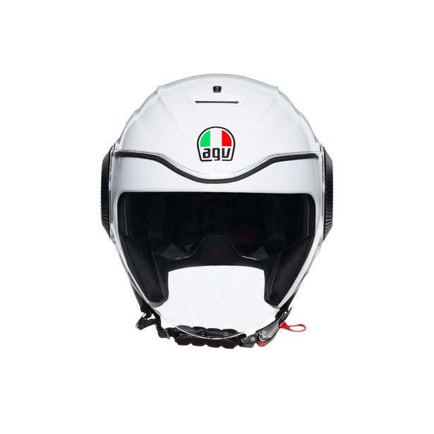 Orbyt Pearl White Casco Jet - 2