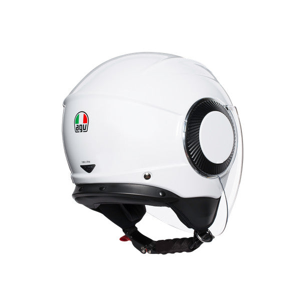 Orbyt Pearl White Casco Jet - 5