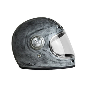 Casco Vega Origine - Casco Integrale Retro Custom Matt Argento - 3