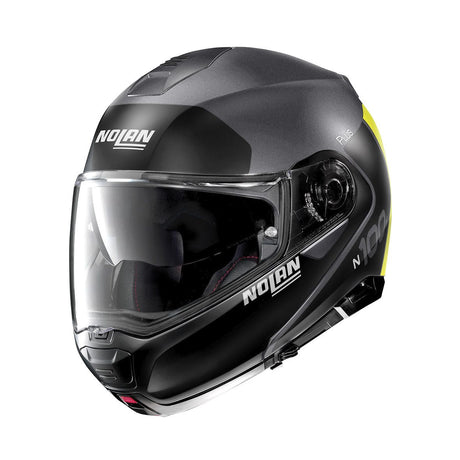 Casco N100-5 Distinctive Nolan - Casco Modulare Nero Opaco - 1