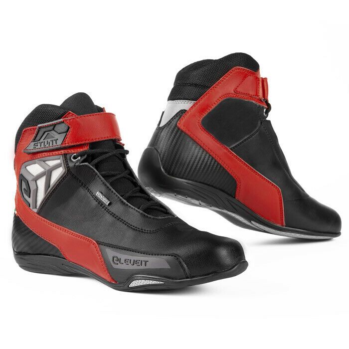 Scarpe Stunt Wp Eleveit - Scarpa Sportiva Impermeabile Nero/rosso - 1