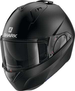 Casco Evo-es Shark - Casco Convertibile Nero Opaco - 1