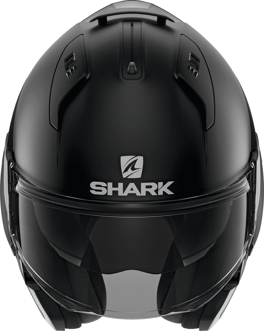 Casco Evo-es Shark - Casco Convertibile Nero Opaco - 6