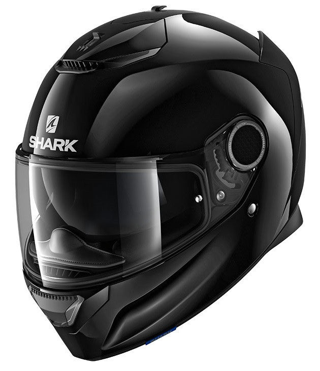 Casco Spartan 1.2 Shark - Casco Integrale In Fibra Nero Opaco - 1