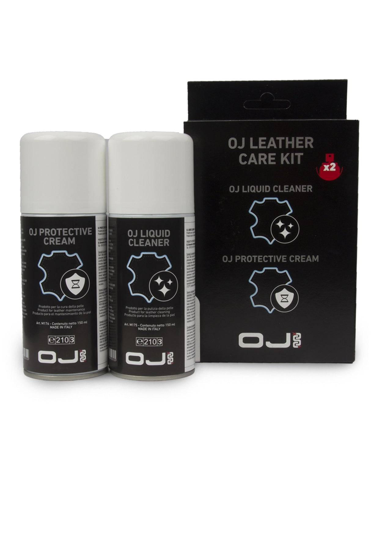 Kit Pulizia Leather Oj Atmosfere - Kit Pulizia Pelle - 1