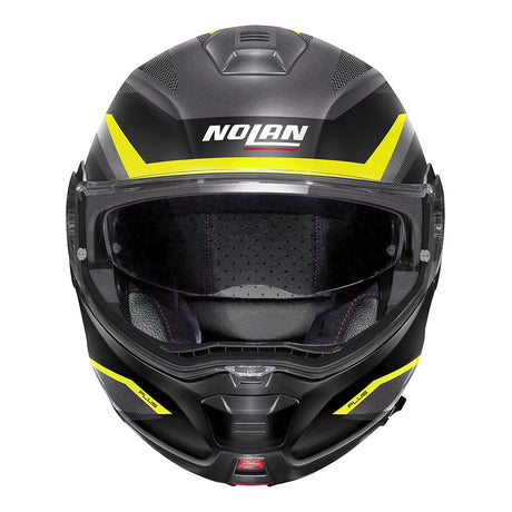 Casco N100-5 Plus Overland 033 Nolan - Casco Modulare Nero/giallo Fluo - 2