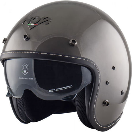 Casco Ns-1f Nos - Casco Jet In Fibra Titanio - 1