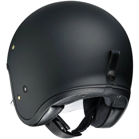 Casco J-o Shoei - Casco Jet con Visierino Interno Matt Black - 2