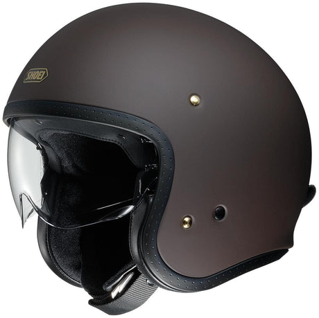 Casco J-o Unic Shoei - Casco Jet Marrone Opaco - 1