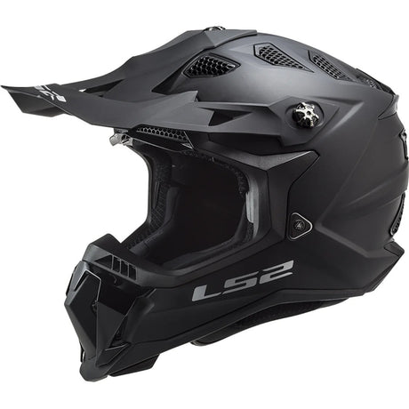 Casco Mx700 Subverter Ls2 - Casco Off Road In Fibra Nero Opaco - 1