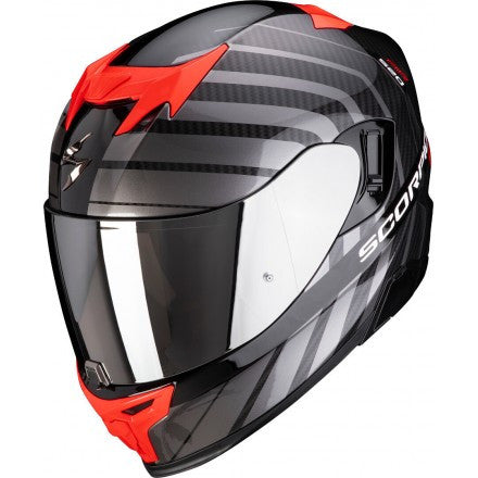 Casco Exo-520 Air Laten Scorpion - Casco Integrale Nero/rosso - 1