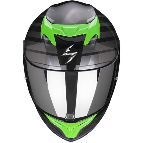 Casco Exo-520 Air Shade Scorpion - Casco Integrale Nero/verde - 2