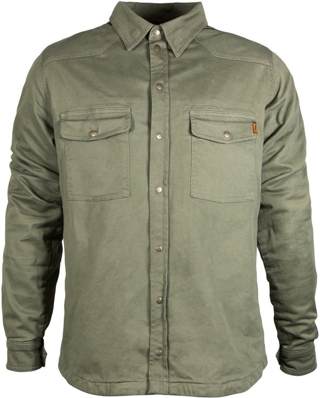 Camicia Xtm John Doe - Camicia Verde Oliva Foderata In Kevlar con Protezioni - 1