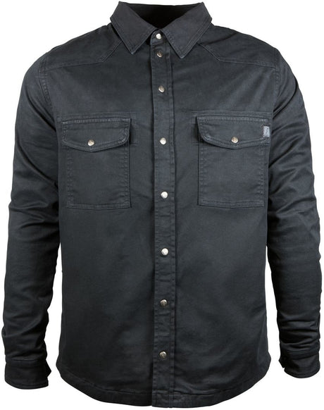 Camicia Xtm John Doe - Camicia Nera Foderata In Kevlar con Protezioni - 1