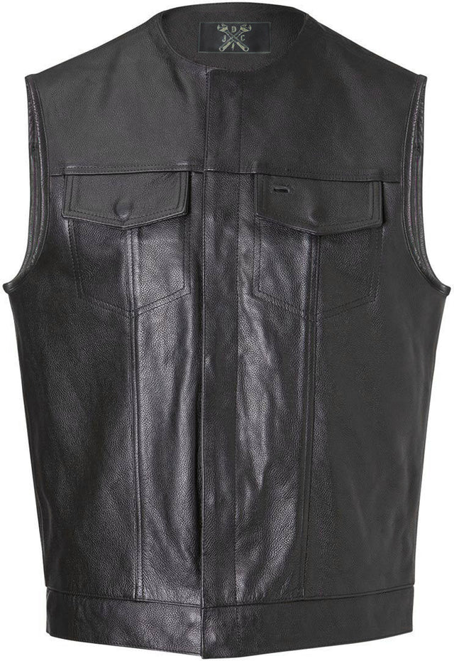 Gilet Mc Outlaw John Doe - Gilet In Pelle - 1