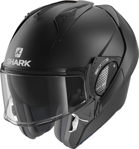 Casco Evo Gt Shark - Casco Convertibile Nero Opaco - 2