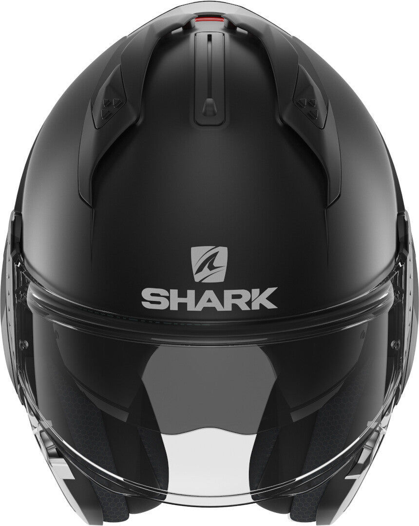 Casco Evo Gt Shark - Casco Convertibile Nero Opaco - 4