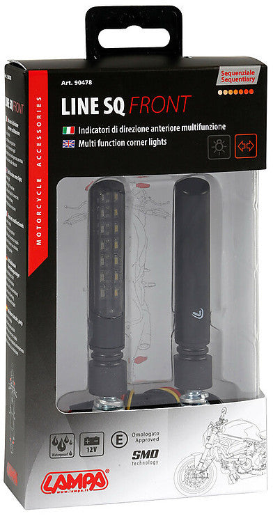 Frecce Line-sq Front Lampa - Frecce Anteriori con Funzione Posizione e Freccia - 2