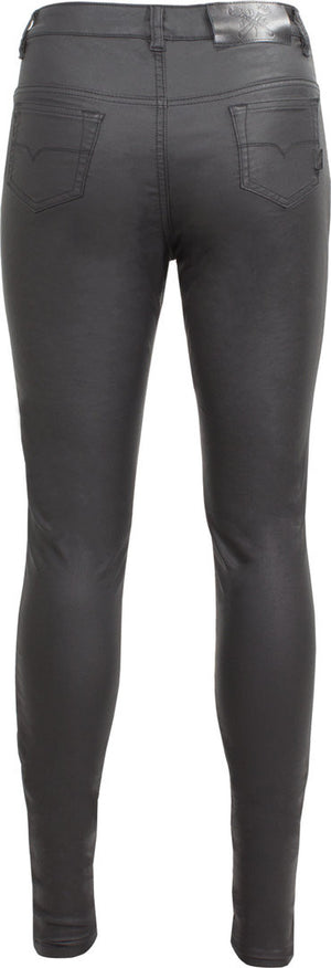 Pantaloni Donna Betty Biker John Doe - Pantaloni Jeggings Anti Abrasione e Protezioni Black - 2