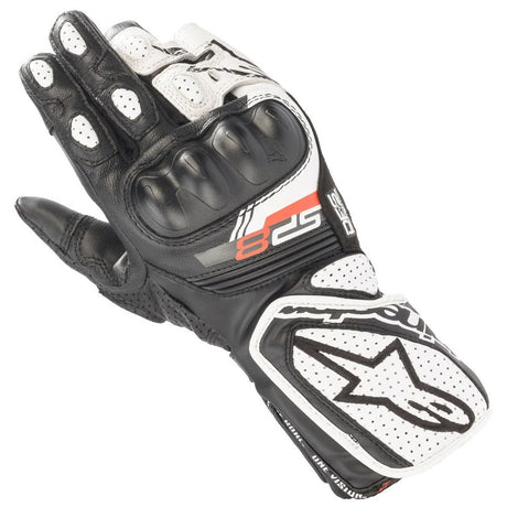 Guanti Stella Sp-8 V3 Alpinestars - Guanti Racing Black/white - 1