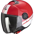 Casco Exo-city Strada Scorpion - Casco Jet Bianco/rosso - 1