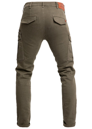 Pantaloni Defender Mono John Doe - Pantaloni con Tasconi Omologati Verde Oliva - 3