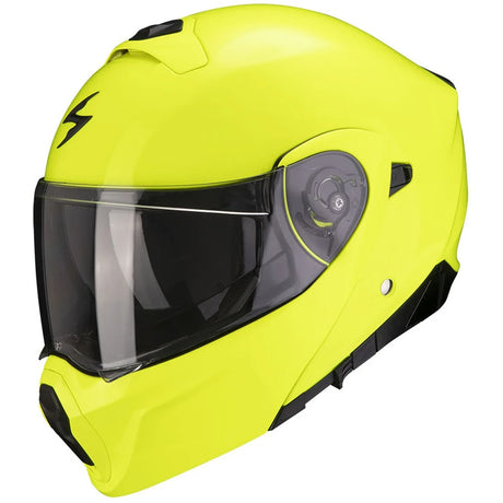 Casco Exo-930 Scorpion - Casco Modulare Trasformabile In Jet giallo Neon - 1