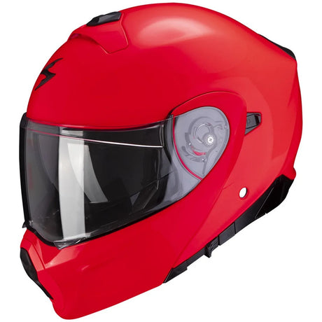 Casco Exo-930 Scorpion - Casco Modulare Trasformabile In Jet rosso Neon - 1