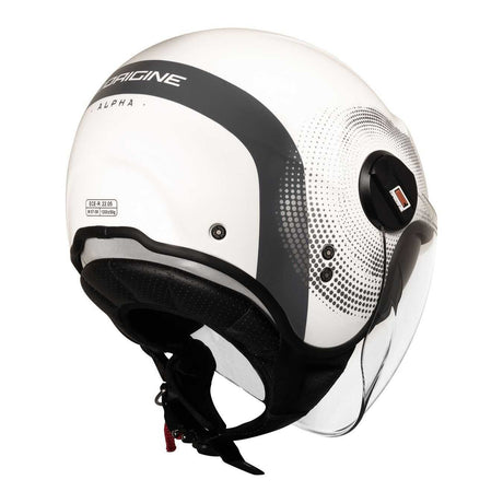 Alpha Track Grey White Casco Jet Origine - 2