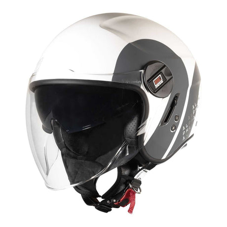 Alpha Track Grey White Casco Jet Origine - 1