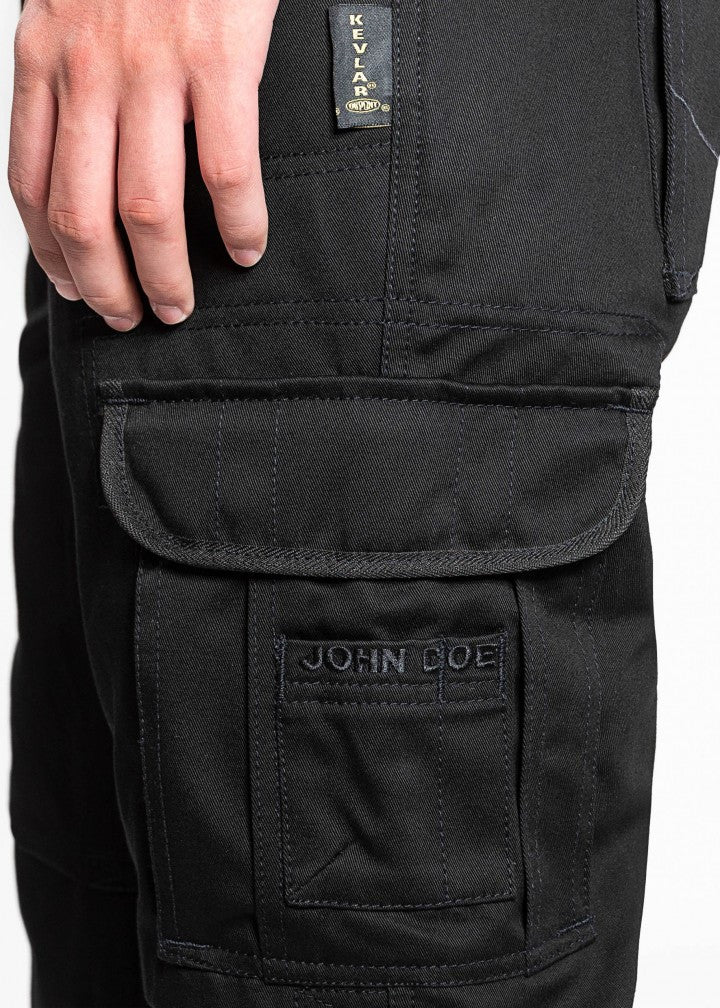 Cargo Stroker Black Pantalone con Protezioni Omologato John Doe - 5